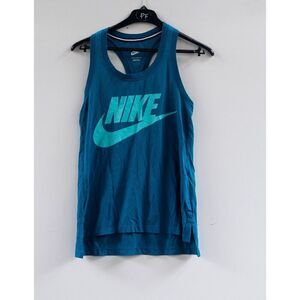 NWOT Nike Razor Back Tank Top Women’s Size XS Nike Swoosh and Logo Front